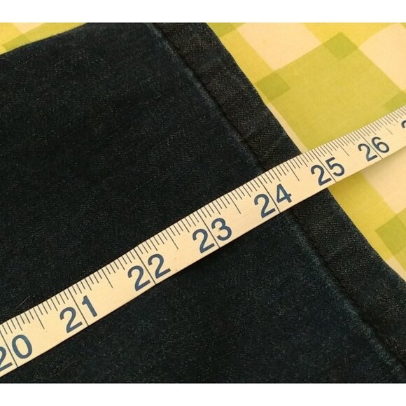 Allison Daley Women's Blue Straight Leg Pull Up Elastic Waist Jeans Plus Size 18 - Picture 6 of 7